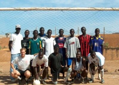 Yoff Soccer Team in Dakar, Senegal